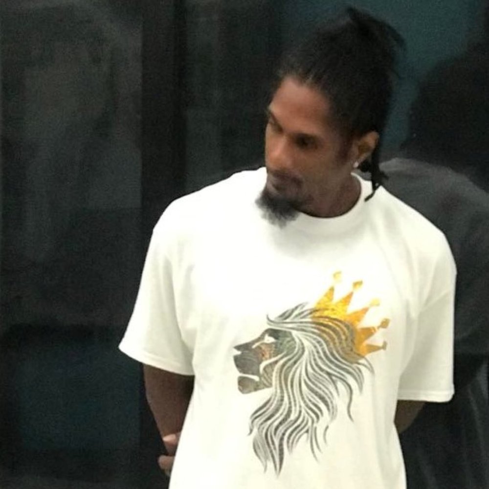 📸 Holographic Crowned Lion T-shirt - Picture 4 of 17